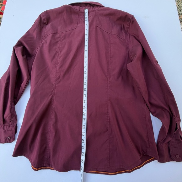 Woman’s 5.11 Tactical Shirt Plum Size Xl - Picture 6 of 7